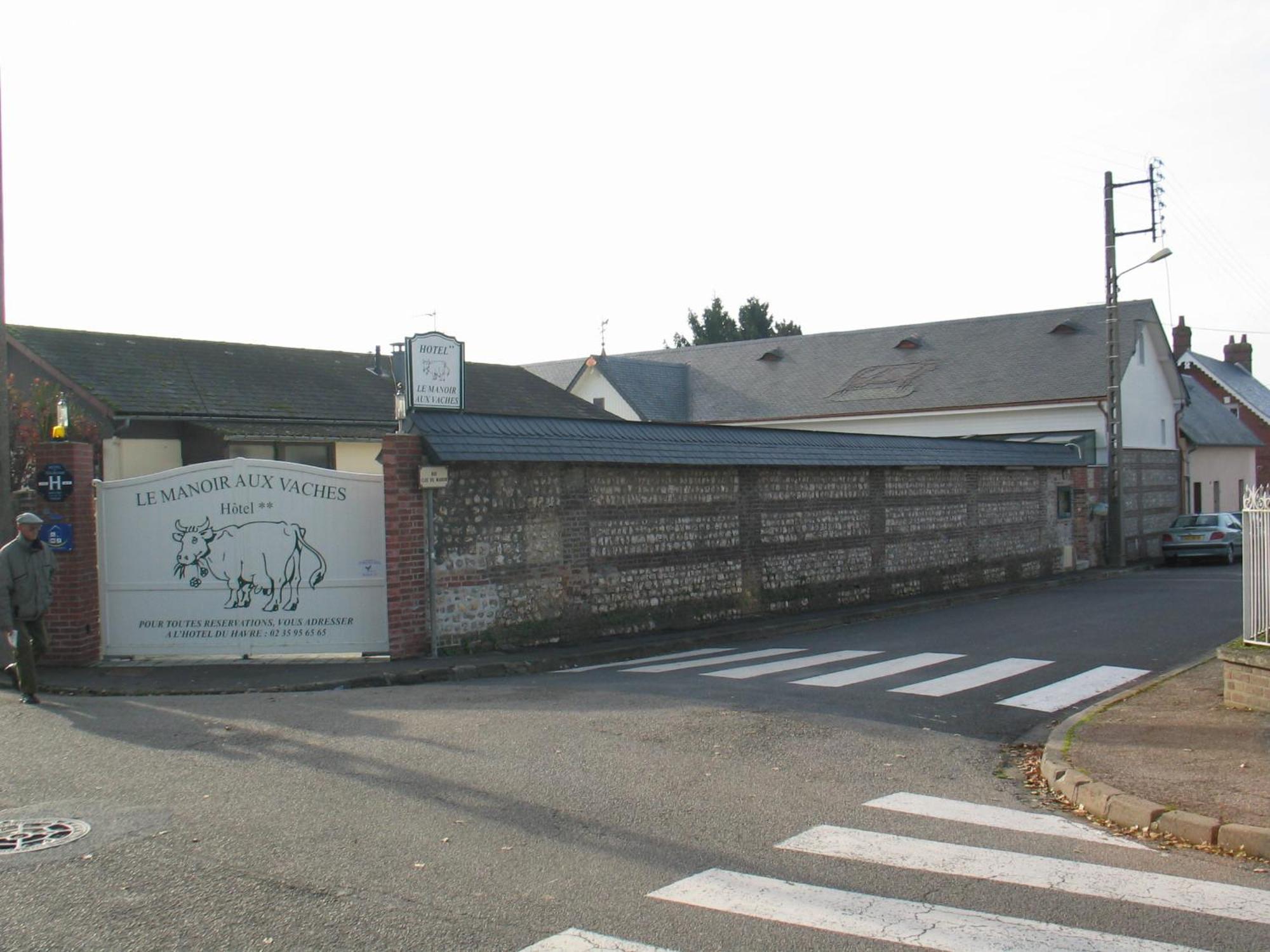 Hôtel Le Manoir aux Vaches Yvetot Extérieur photo